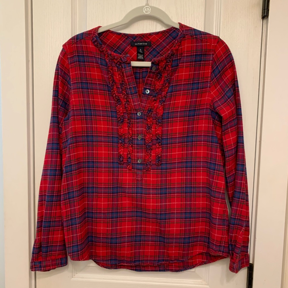 Ruffle Flannel